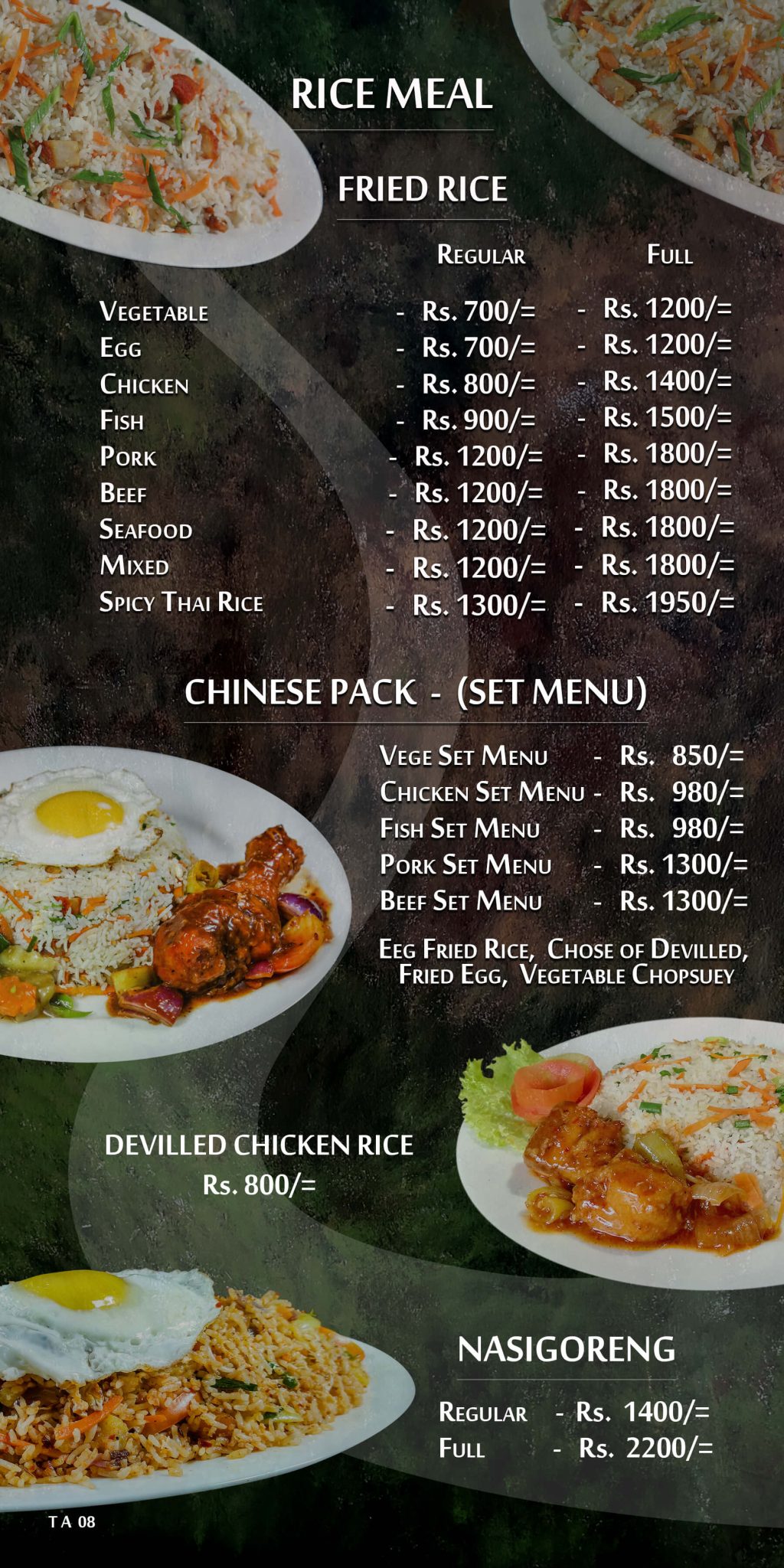 Menu – OpenRice